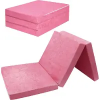FORTISLINE Klappmatratze Gästematratze 22. Rosa L - 195x80x9cm W389 22