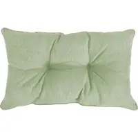 Pokar Loungekissen Sitzkissen Sitzauflagen Stuhl Stuhlkissen für Stuhl, Farbe:Grün, Size:Rückenkissen 60x40
