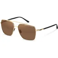 Porsche Design P8974 Gold/black 61/15/145 Herren Sonnenbrillen
