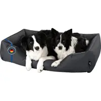BedDog Hundebett ZARA,(XXL) ca. 120x85x23cm,GRAFIT (graphit)