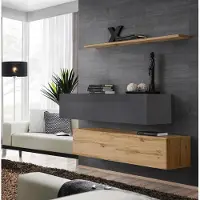 AEA Modern Set Sideboard Einrichtung Design Wohnwand Wohnzimmer Luxus Garnitur 3tlg