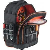 Vevor Rollender Werkzeugrucksack 45 Taschen Robuste Werkzeugtasche auf Rollen
