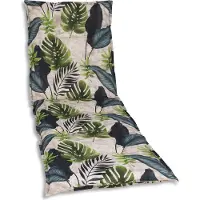 GO-DE Liegenauflage , grün, B:60cm H:190cm, Bezug: 65% Polyester, 35% Baumwolle, Polsterauflagen, Liegenauflage, 190 x 60 cm