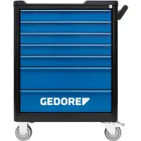 Gedore WSL-LB7 Werkzeugwagen workster smartline Black Edition, 3106675