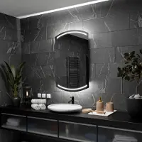 Alasta Badspiegel mit LED Beleuchtung - Cairo - 70 cm, 100 cm