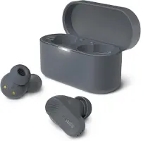 Philips TAT3509GY Noise Cancelling True Wireless In-Ear Bluetooth Kopfhörer mit Ladeetui, natürlichem Klang & klaren Anrufen – Grau