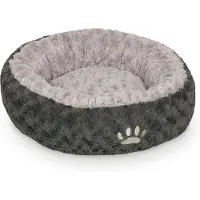 Nobby Donut Seoli dunkelgrau/hellgrau für Hunde, Durchmesser: 100 cm