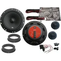 DSX JBL Lautsprecher Boxen Komplett Set für VW Amarok Tür Vorne + Dämmung 200 Watt