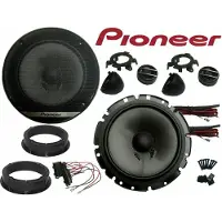 DSX Pioneer 2wege passend für VW Lupo 98 - 05 Lautsprecher Set Tür Vorn /Hinten 250 Watt