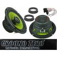 DSX Ground Zero passend für VW Golf 4 IV 1J ab 1997 2 Wege Lautsprecher Boxen Set Tür Vorn