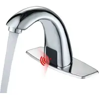 Domotechnika | Sensorarmatur Arina - Chrom - Automatisch - Hygienisch Und Modern