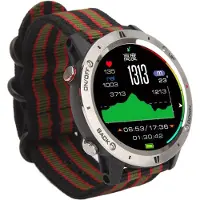 Lixada Smartwatch für Männer Bluetooth 4.0 50M Wasserdicht 1,28 Zoll IPS TFT Voll-Touchscreen Digitale Sportuhr für Fitness Herzfrequenz Schlaf Überwachung