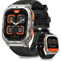 Kospet TANK M3 Ultra GPS Smartwatch Herren mit Telefonfunktion, 60+Tage Akkulaufzeit, 1,96 AMOLED Display 5ATM Wasserdicht uhr Weihnachtsgeschenk