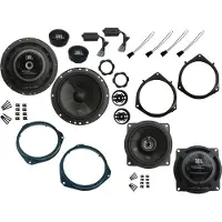 DSX JBL Lautsprecher Set für Opel Vectra C Bj 02-08 Tür vorne hinten 1120 Watt