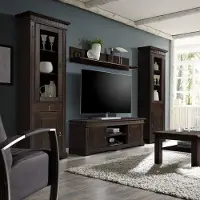 Empinio24 Wohnwand kolonial Kiefer massiv Cordoba