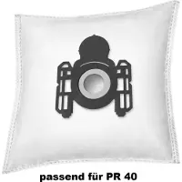 Rs-products 10x Stausbaugerbeutel passend für Profissimo dm-drogerie PR 40 I PR40 - Electrolux, AEG, Progress, Volta