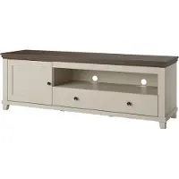 Masseno TV-Schrank EVANDRO 181 cm Fernsehschrank mit 1 Schubladen und 1 Türen TV-Lowboard für Wohnzimmer Modern 181x49x61 cm Beige / Beige