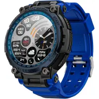 Lixada LOKMAT ATTACK MAX BT5.3 Smartwatch, 1,53 Zoll Touchscreen, Fitness-Tracker mit BT-Anrufen, Nachrichten und Anruferinnerungen, Herzfrequenz-/Schlafgesundheitsueberwachung, IP68 wasserdichte Sportuhr