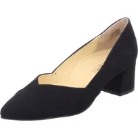 Paul green Pumps 3740-093, Rauleder, Schwarz, Damen