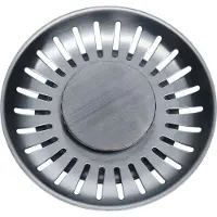 Reginox R39267 Siebkorb NEW YORK Gun Metal II, Handbetätigung / Edelstahl PVD-Beschichtung