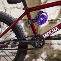 Markenlos Opaza Fahrradschloss mit 5-stelligem Code für Fahrrad Mountainbike Roller - 12 Meter Zahlenschloss - HTML-Inhalt benötigt Kettenschloss