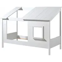 Vipack Bett Baumhaus Bett 90 x 200 cm Weiß