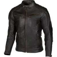 Merlin Chase II D3O Motorrad Lederjacke, schwarz, 50