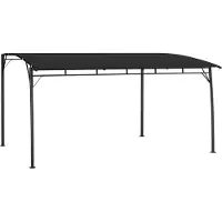 Syfax Garten-Sonnenschutz 4x3x2,55 m Anthrazit