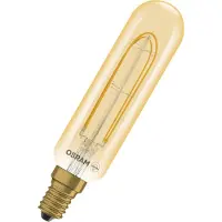 Osram Vintage 1906 LED Special Shapes Dimmable in Stab-Form, LED-Lampe, Glas, Gold, 4,8 W, (ex 36 W), 420 lm, Warmweiß, 2200 K, Dimmbar, CRI 80