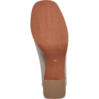 Marco Tozzi Damen Pumps Trotteur Blockabsatz Zierspange Loafer 2-24417-42, Größe:41 EU, Farbe:Gold