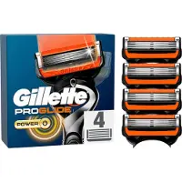 Gillette ProGlide Power Rasierklingen – 4 Ersatzklingen für Herrenrasierer