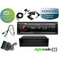 DSX Kenwood Bluetooth DAB+ USB Radio Antenne inklusive passend für VW FOX 5Z 2005 bis 2011