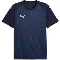 Puma teamFINAL Graphic Jersey, Größe:140, Farben Serie :Navy-White-Black