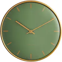 Arne Jacobsen – City Hall Wanduhr – Ø29 cm – Grün