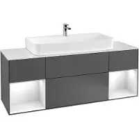 Villeroy & Boch V&B Waschtischunterschrank FINION 1600x603x501 Abdpl bl Reg Wln Ve/bl ma