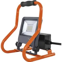 Osram LED Arbeitsleuchte R-Stand Socket 30W 840, 4000K kaltweiß, 2700 lm, IP44, 2 Steckdosen 3000W