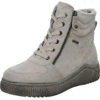 Tamaris Damenschuhe Stiefeletten Schnürer Grau Freizeit