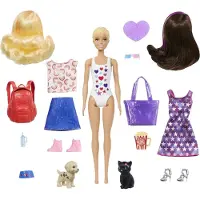 Barbie GPD56 Barbie Color Reveal Ultimate Reveal Puppe Park und Kino mit 25 Überraschungen und Tag-N