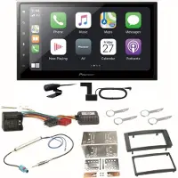 Pioneer SPH-DA250DAB Bluetooth USB Autoradio Einbauset für T5 2003-2015 Multivan