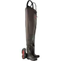 Dunlop Stiefel Purofort+ Wathose schwarz Gr. 49/50