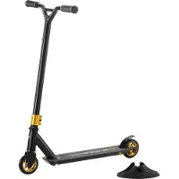 StarTech.com Stunt Scooter Straßen Trick Scooter für Teenager - Leichtgewichts Deck in Schwarz