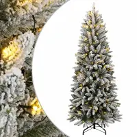 vidaXL 2025 cloris Künstlicher Weihnachtsbaum mit Schnee 300 LEDs 180 cm - Künstliche Weihnachtsbäume Sale9471389 2parcel