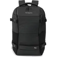 Hedgren Comby Performance Trip M Handgepäck Rucksack - Erweiterbar - mit 15.6" Laptopfach - mit RFID-Schutz - schwarz