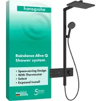 Hansgrohe Showerpipe Raindance Alive Q 210/340 2jet mit Thermostat MSW, 1 Stk.