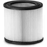 Kärcher Filtre à cartouche emballé PES, Filter, Schwarz, Weiß, Polyethersulfon (PES), , NT 22/1 Ap L, NT 22/1 Ap Te L, 120 mm