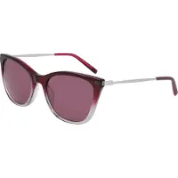 DKNY DK711S Crystal plum/smoke gradient 55/18/140 Damen Sonnenbrillen