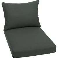 GO-DE Loungekissen-Set 80 x 60 x 12 cm, anthrazit