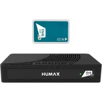 Humax Tivumax LT HD-3800S2 Full HD DVB-S2 Sat Receiver mit Aktive Tivusat HD Karte