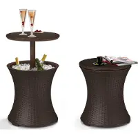 Keter Pacific Cool Bar Gartentisch inklusive Eisbox
