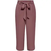 ONLY Palazzohose "ONLWINNER – Culottehose mit elastischem Bund und Kordelzug" Materialmix, regular fit